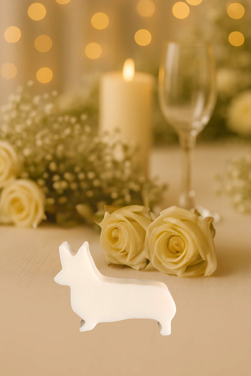 Geschenk „Liebe in Papier“ – Personalisiertes Seifengeschnek im Kraftpapier-Look