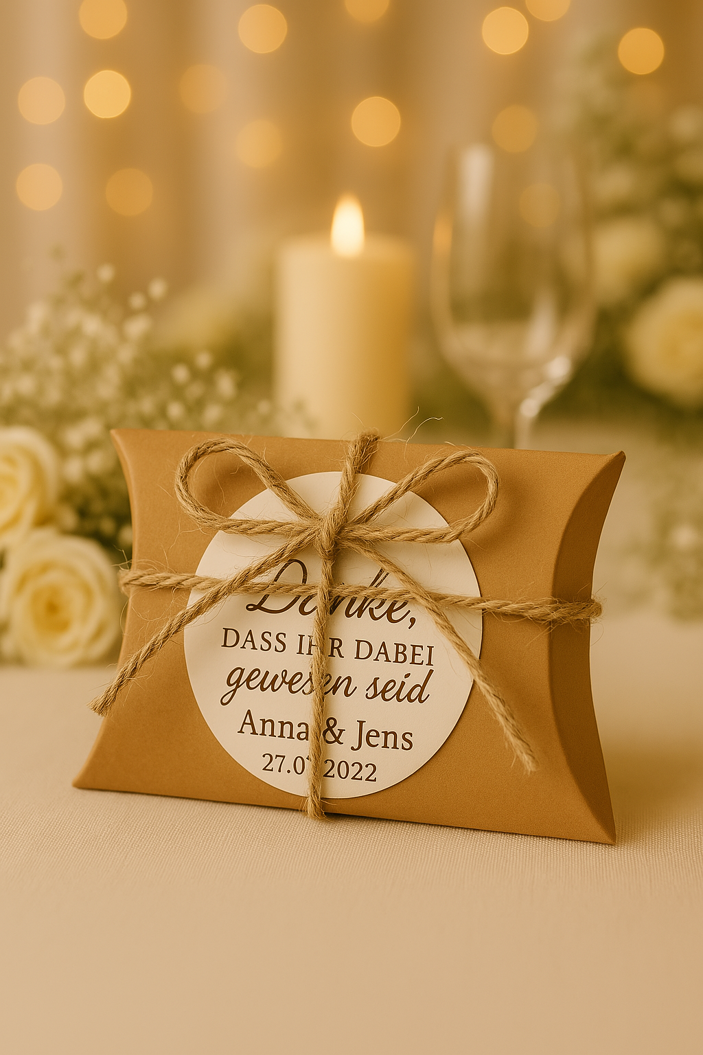 Gastgeschenk „Pillow Love"