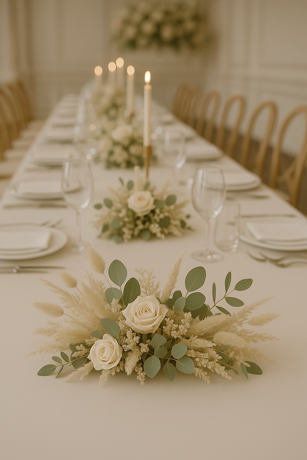 Tischgesteck „Eucalyptus Bliss“