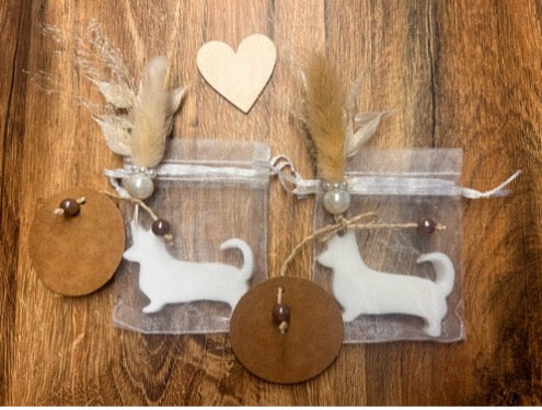 Gastgeschenk Seife im Organza-Säckchen | Individuell & handgemacht